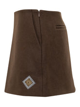 Varsity Mini Skirt with Emblem - Casablanca | $store$