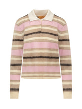 Grizzly Cropped Rugby with Striped Pattern - Fall / Winter 26 Woman | $store$