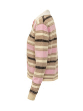 Grizzly Cropped Rugby with Striped Pattern - Fall / Winter 26 Woman | $store$