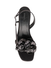 Mid Heel Flower Sandal with Floral Application - Fall / Winter 26 Woman | $store$