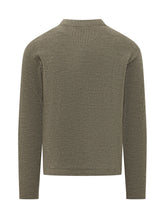 Crew Neck Sweater with Logo Patch - Fall / Winter 26 Man | $store$
