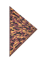 Triangular Scarf with Abstract Print - Fall / Winter 26 Woman | $store$