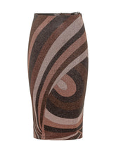 Midi Skirt with Graphic Pattern - Fall / Winter 26 Woman | $store$