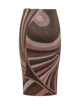 Midi Skirt with Graphic Pattern - Fall / Winter 26 Woman | $store$
